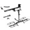 For 2008-2020 Dodge Grand Caravan Trailer Hitch Tow PKG w/ 2 Bike Plaform Style Carrier Rack + Hitch Lock By Draw-Tite