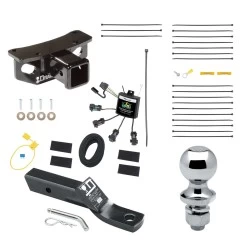Trailer Tow Hitch For 10-21 Lexus GX460 All Models Complete Package w/ Wiring and 1-7/8" Ball