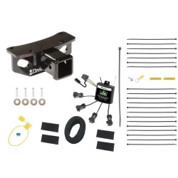 Trailer Tow Hitch For 10-21 Lexus GX460 All Models w/ Wiring Harness Kit No Splicing