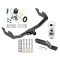 Trailer Tow Hitch For 16-23 Toyota Hilux All Models Complete Package w/ Wiring and 2" Ball