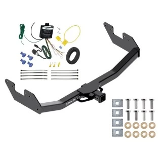 Trailer Tow Hitch For 16-23 Toyota Hilux All Models w/ Wiring Harness Kit