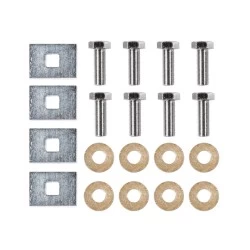 Trailer Tow Hitch Hardware Fastener Kit For 16-23 Toyota Hilux 2" Towing Receiver