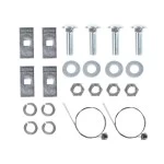 Trailer Tow Hitch Hardware Fastener Kit For 12-21 Isuzu D-Max 2" Towing Receiver