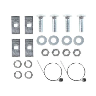 Trailer Tow Hitch Hardware Fastener Kit For 12-21 Isuzu D-Max 2" Towing Receiver