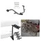 Trailer Hitch w/ 4 Bike Rack For 15-18 Chevy City Express 13-21 Nissan NV200 Approved for Recreational & Offroad Use Carrier for Adult Woman or Child Bicycles Foldable
