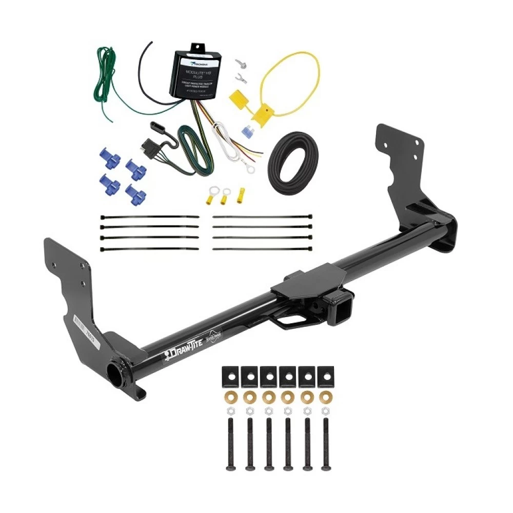 Draw-Tite Trailer Hitch With Wiring Harness For 2016-2023 Mercedes-Benz Metris - Class 3, 2" Receiver, 5,000 Lbs Capacity