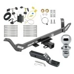 Trailer Tow Hitch For 16-17 BMW X1 Complete Package w/ Wiring and 1-7/8" Ball