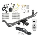 Trailer Tow Hitch For 16-22 BMW X1 All Models Complete Package w/ Wiring and 2" Ball