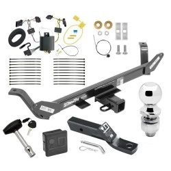 Trailer Tow Hitch For 16-22 BMW X1 All Models Deluxe Package Wiring 2" Ball and Lock