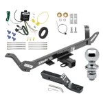 Trailer Tow Hitch For 23-27 BMW X1 All Models Complete Package w/ Wiring and 1-7/8" Ball