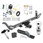 Trailer Tow Hitch For 23-27 BMW X1 All Models Deluxe Package Wiring 2" Ball and Lock