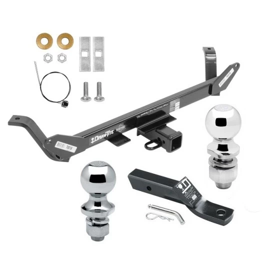 Trailer Tow Hitch For 16-27 BMW X1 Receiver w/ 1-7/8" and 2" Ball