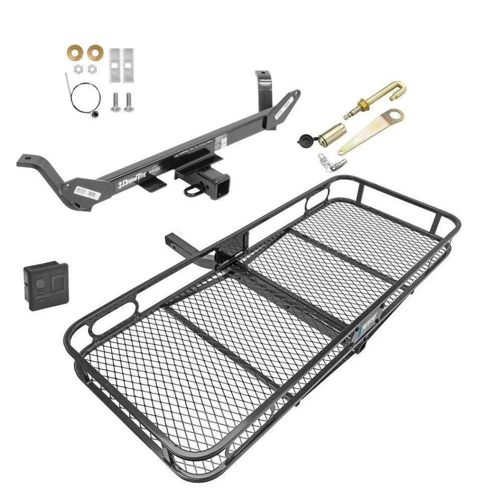 Trailer Tow Hitch For 16-27 BMW X1 Basket Cargo Carrier Platform Hitch Lock and Cover