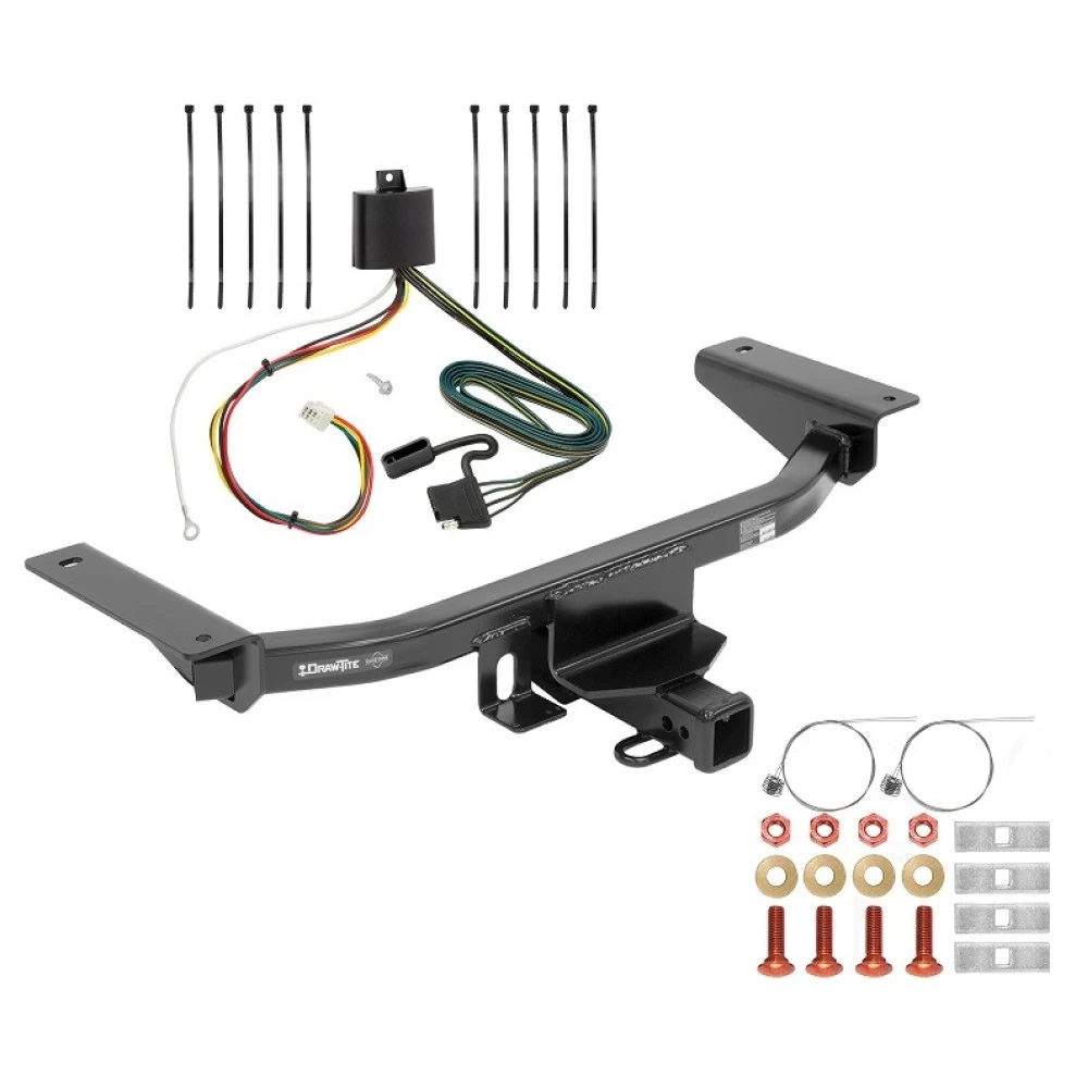 Trailer Tow Hitch For 16-23 Mazda CX-9 All Models w/ Wiring Harness Kit