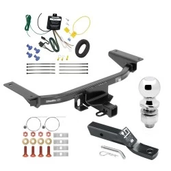 Trailer Tow Hitch For 16-22 Mazda CX-9 Complete Package w/ Wiring and 2" Ball