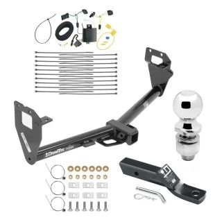 Trailer Tow Hitch For 15-23 Jeep Renegade All Models Complete Package w/ Wiring and 2" Ball