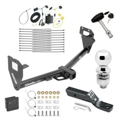 Trailer Tow Hitch For 15-23 Jeep Renegade All Models Deluxe Package Wiring 2" Ball and Lock