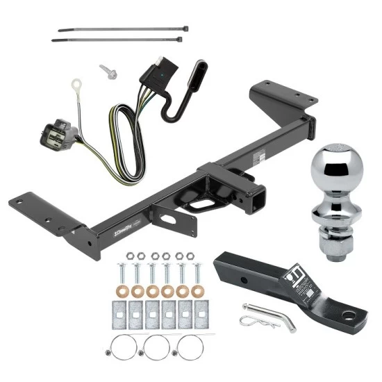 Trailer Tow Hitch For 17-26 Cadillac XT5 Complete Package w/ Wiring and 1-7/8" Ball