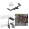 Custom Fit Trailer Hitch 4 Bike Carrier Installation Hardware Installation Instructions 76022 63124 Draw-Tite Trailer Hitch 4 Bike Rack 17-23 Cadillac XT5 except Platinum Approved Recreational Offroad Use Carrier Adult Woman or Child Bicycles Foldable 17 Trailer Hitch w/ 4 Bike Rack For 17-24 Cadillac XT5 except Platinum Approved for Recreational & Offroad Use Carrier for Adult Woman or Child Bicycles Foldable