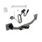 Trailer Tow Hitch For 17-23 GMC Acadia 19-26 Chevrolet Blazer w/ Wiring Harness Kit