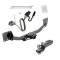 Tow Package For 17-23 GMC Acadia 19-26 Chevrolet Blazer Trailer Hitch w/ Wiring 2" Drop Mount 2" Ball 2" Receiver