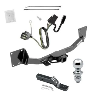 Custom Fit Trailer Hitch Wiring Harness (Plug & Play) 2" Drop Ball-Mount w/ Pin/Clip 1-7/8" Chrome Ball Installation Hardware Installation Instructions 76023 118720 23 63816 Draw-Tite Trailer Tow Hitch 17-23 GMC Acadia Exc 17 Limited 19-23 Trailer Tow Hitch For 17-23 GMC Acadia Exc 17 Limited 19-24 Chevy Blazer 2020 Cadillac XT6 Complete Package w/ Wiring and 1-7/8" Ball