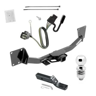 Trailer Tow Hitch For 17-23 GMC Acadia 19-26 Chevrolet Blazer Complete Package w/ Wiring and 2" Ball