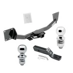 Trailer Tow Hitch For 19-26 Chevy Blazer 17-23 GMC Acadia Receiver w/ 1-7/8" and 2" Ball