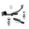 Trailer Tow Hitch For 19-26 Chevy Blazer 17-23 GMC Acadia Receiver w/ 1-7/8" and 2" Ball