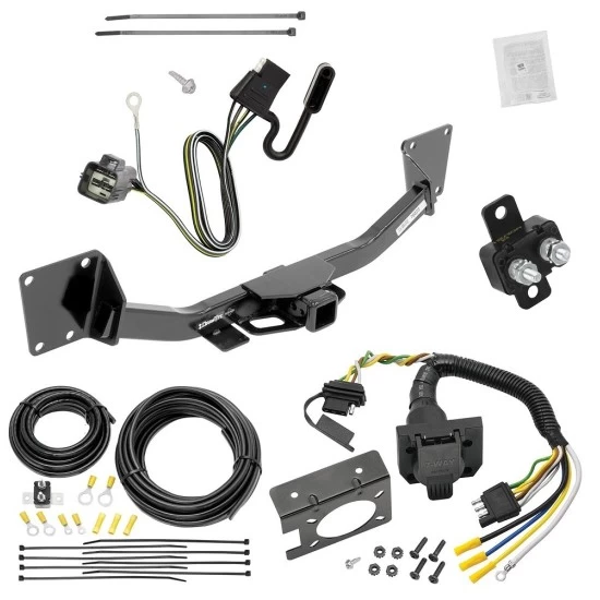 Trailer Hitch w/ 7-Way RV Wiring For 17-23 GMC Acadia 19-26 Chevrolet Blazer Class 3 2" Receiver