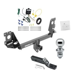 Trailer Tow Hitch For 17-25 Audi Q7 All Models Complete Package w/ Wiring and 1-7/8" Ball