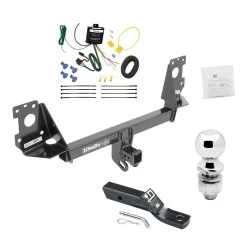 Trailer Tow Hitch For 17-25 Audi Q7 All Models Complete Package w/ Wiring and 2" Ball