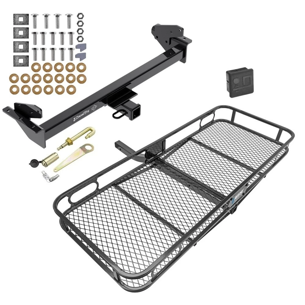 Trailer Tow Hitch For 16-22 Nissan NP300 Navara Basket Cargo Carrier Platform Hitch Lock and Cover