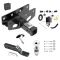 Trailer Tow Hitch For 18-23 Jeep Wrangler JL All Styles Deluxe Package Wiring 2" Ball and Lock