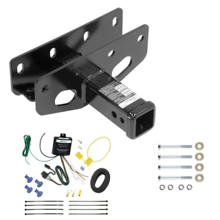 Custom Fit Trailer Hitch Wiring Harness (Requires Splicing) Installation Hardware Installation Instructions 76382 119148 Draw-Tite Trailer Tow Hitch 18-22 Jeep Wrangler JL Sahara and Rubicon Wiring Harness Kit 18 19 20 21 22 2018 2019 2020 2021 2022 Trailer Tow Hitch For 18-23 Jeep Wrangler JL Sahara and Rubicon w/ Wiring Harness Kit