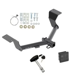 Trailer Tow Hitch For 17-27 Honda CR-V Except Hybrid w/ Security Lock Pin Key