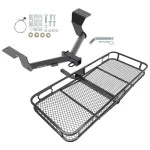 Trailer Tow Hitch For 17-27 Honda CR-V Except Hybrid Basket Cargo Carrier Platform w/ Hitch Pin