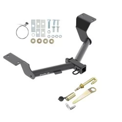 Trailer Tow Hitch For 17-27 Honda CR-V Except Hybrid Class 3 2" Towing Receiver w/ J-Pin Anti-Rattle Lock