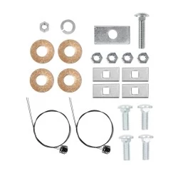 Trailer Tow Hitch Hardware Fastener Kit For 17-27 Honda CR-V Except Hybrid Class 3 2" Towing Receiver