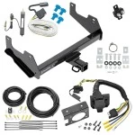 Trailer Hitch w/ 7-Way RV Wiring For 15-23 Ford F-150 Class 4 2" Receiver All Models
