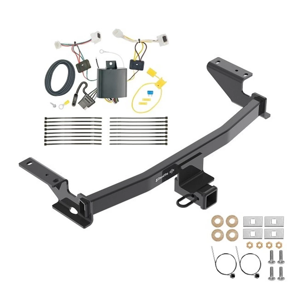Trailer Hitch w/ Wiring For 17-21 Mazda CX-5 (2019 Exc Diesel) Class 3 2" Tow Receiver Tekonsha