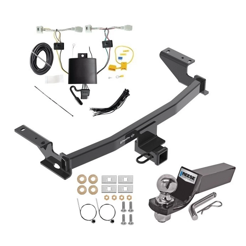 Trailer Tow Hitch For 22-25 Mazda CX-5 All Models Complete Package w/ Wiring and 2" Ball