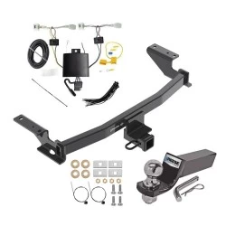 Trailer Tow Hitch For 22-25 Mazda CX-5 All Models Complete Package w/ Wiring and 2" Ball