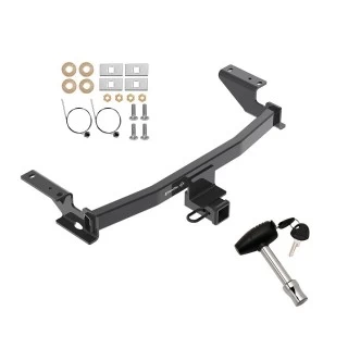 Trailer Tow Hitch For 13-24 Mazda CX-5 w/ Security Lock Pin Key Trailer Tow Hitch For 13-24 Mazda CX-5 w/ Security Lock Pin Key
