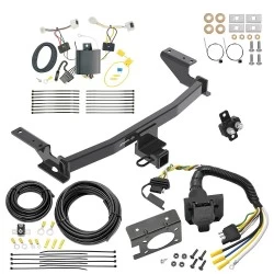 Trailer Hitch w/ 7-Way RV Wiring For 17-21 Mazda CX-5 (2019 Exc Diesel) Class 3 2" Receiver