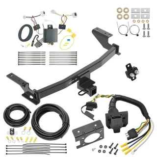 Trailer Hitch w/ 7-Way RV Wiring For 17-21 Mazda CX-5 (2019 Exc Diesel) Class 3 2" Receiver