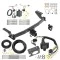 Trailer Hitch w/ 7-Way RV Wiring For 17-21 Mazda CX-5 (2019 Exc Diesel) Class 3 2" Receiver