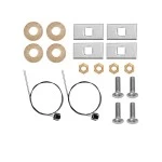 Tow Package For 17-21 Mazda CX-5 Except Diesel Trailer Hitch w/ Wiring 2" Drop Mount 2" Ball 2" Receiver 