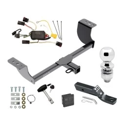 Trailer Tow Hitch For 05-10 Chrysler 300 05-08 Dodge Magnum Deluxe Package Wiring 2" Ball and Lock