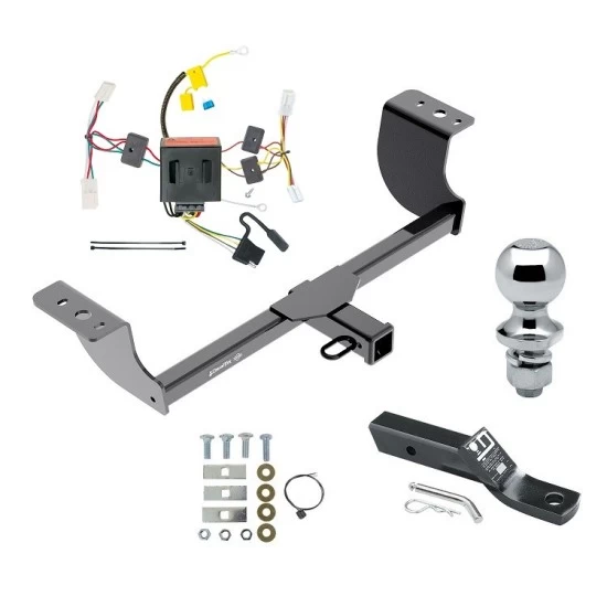 Trailer Tow Hitch For 11-14 Dodge Charger All Models Complete Package w/ Wiring and 1-7/8" Ball